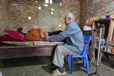 Gia đình khốn khó của cụ ông Thiều Mạnh Trọng